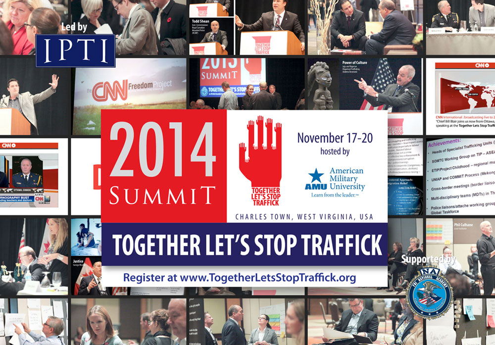 2014 Together Lets Stop Traffick Summit Ad